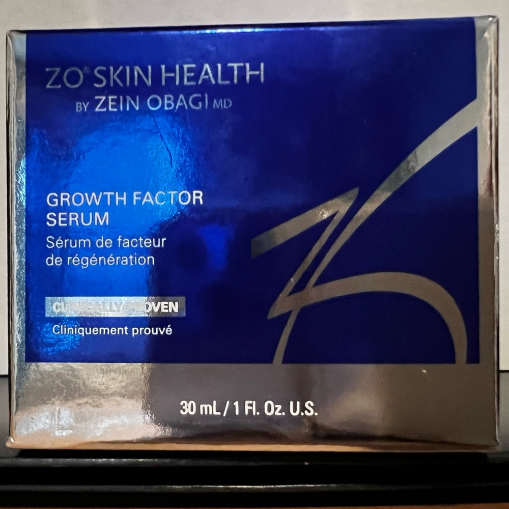 ZO skin health Growth Factor Serum- NEW IN BOX, never opened. 1fl oz.
